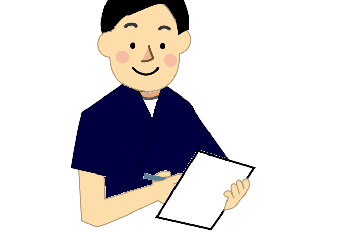 状態説明と施術同意